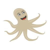 Laughing Octopus Concepts vector