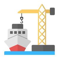 Sea Freight Concepts vector