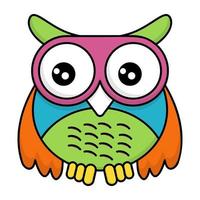 Cute Owl Concepts vector