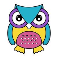 Baby Owl Concepts vector