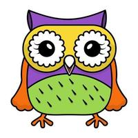 Cute Owl Concepts vector