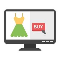 conceptos de compras online vector