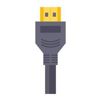 conceptos de displayport de moda vector