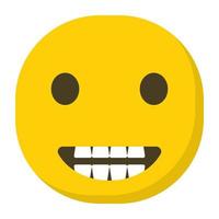 Laughing Emoji Concepts vector
