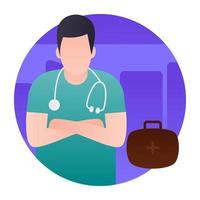 Medical Person Concepts vector