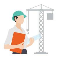 Building Engineer Concepts vector