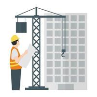 Building Engineer Concepts vector