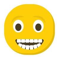 Laughing Emoji Concepts vector