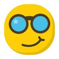 Cool Emoji Concepts vector