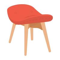 Trendy Stool Concepts vector