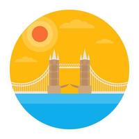 Tower Bridge Concepts vector