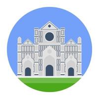 Yerevan Cathedral Concepts vector