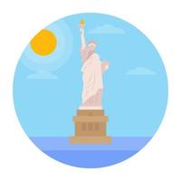 estatua de la Libertad vector