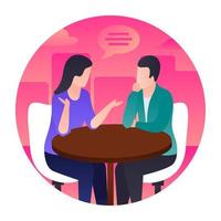 Professional Discussion Concepts vector