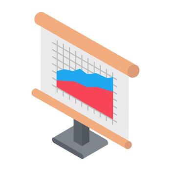 Statistical Presentation Concepts vector