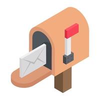 Trendy Letterbox Concepts vector