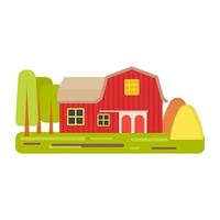Trendy Countryside Concepts vector