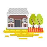 Trendy Countryside Concepts vector