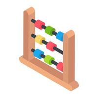 Trendy Abacus Concepts vector
