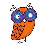 Owl Cartoon Concepts vector