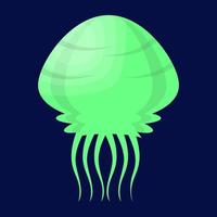 Trendy Jellyfish Concepts vector