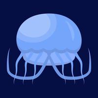 Trendy Jellyfish Concepts vector