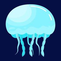 Trendy Jellyfish Concepts vector