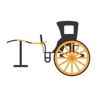 Trendy Chariot Concepts vector