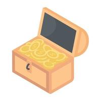 Treasure Chest Concepts vector