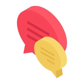 Comment Bubble Concepts vector