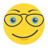 Trendy Emoji Concepts vector