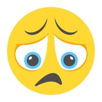 Sad Emoticon Concepts vector