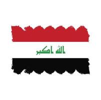 vector de bandera de irak