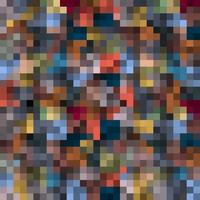 Abstract pixel background vector