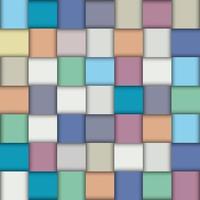 Multicolored paper lattice vector