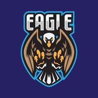 Bird esport logo vector