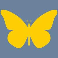 Butterfly Shilhouette Vector Illustration