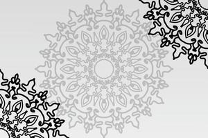 Abstract background with mandala vector