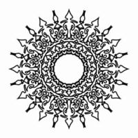 decorative concept abstract mandala illustration vector