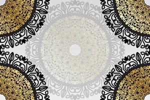 Abstract background with mandala vector