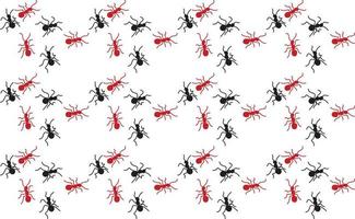 ant pattern collection vector