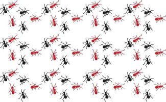 ant pattern collection vector