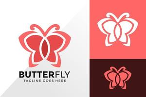 Abstract Butterfly Logo Design, Brand Identity Logos Designs Vector Illustration Template