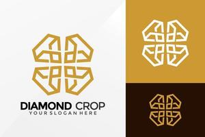 Diamond Shop Jewellery Logo Design, Brand Identity logos vector, modern logo, Logo Designs Vector Illustration Template