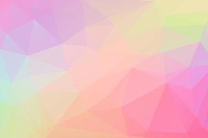 Abstract multicolor low poly crystal background. Polygon design pattern. Low poly vector illustration, low polygon background.