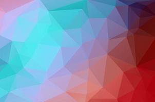 Abstract multicolor low poly crystal background. Polygon design pattern. Low poly vector illustration, low polygon background.