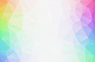 Light colorful Low poly crystal background. Polygon design pattern. Low poly vector illustration, low polygon background.