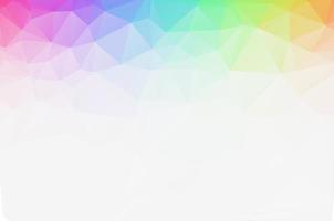 Light colorful Low poly crystal background. Polygon design pattern. Low poly vector illustration, low polygon background.