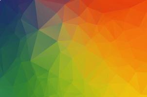 Light colorful Low poly crystal background. Polygon design pattern. Low poly vector illustration, low polygon background.