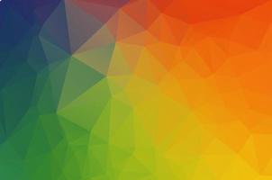 Light colorful Low poly crystal background. Polygon design pattern. Low poly vector illustration, low polygon background.